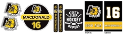 Stocking Stuffer Sticker Combo + Bag Tag
