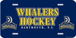 Dartmouth Whalers License Plate